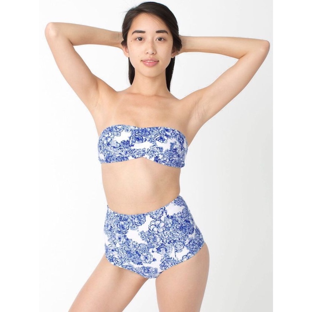 American Apparel High Waisted Bikini set